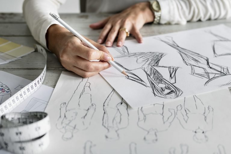fashion sketchbooks