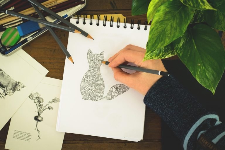 Creative Sketch Filling Techniques for Object Outlines | Patterns & Methods