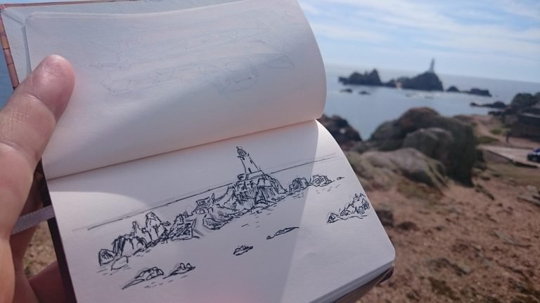 Take Your Sketchbook to the Beach