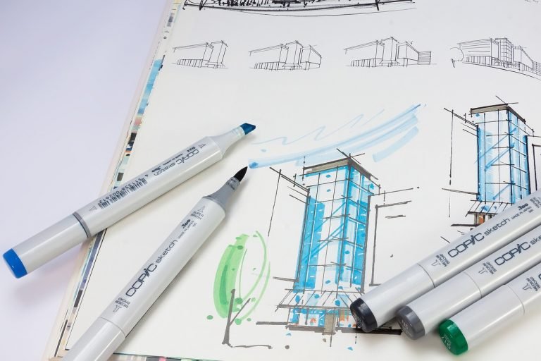 architecture profession sketch
