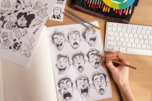 Expressive Caricature Portraits | From Sketch to Statement