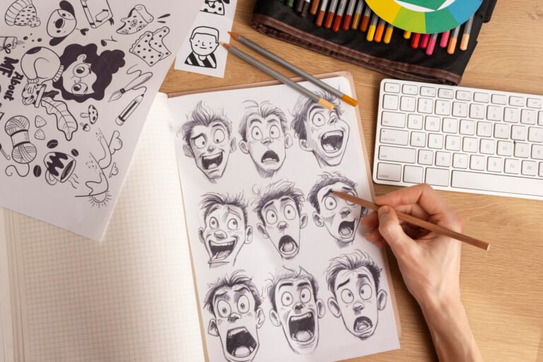 Expressive Caricature Portraits | From Sketch to Statement