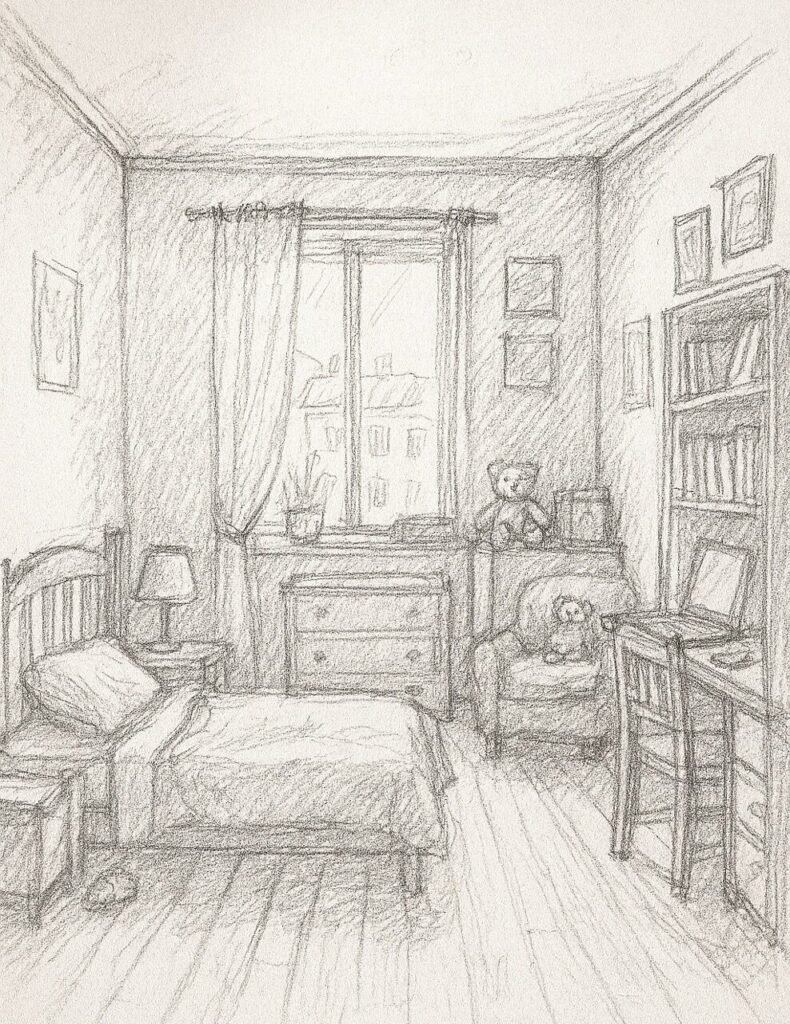 Draw the Inside of Your Room | Sketch For Hours