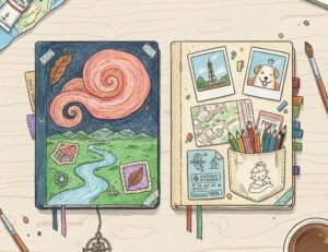 Sketchbook Cover Ideas | Outside and Inside Personalization