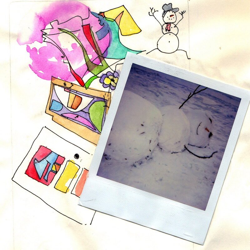 abz 72 1084 snowperson napping