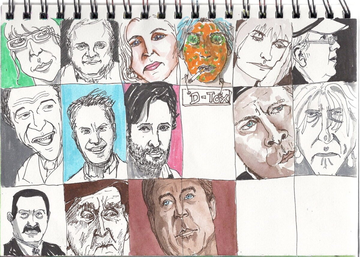 azzdoodle a face a day s