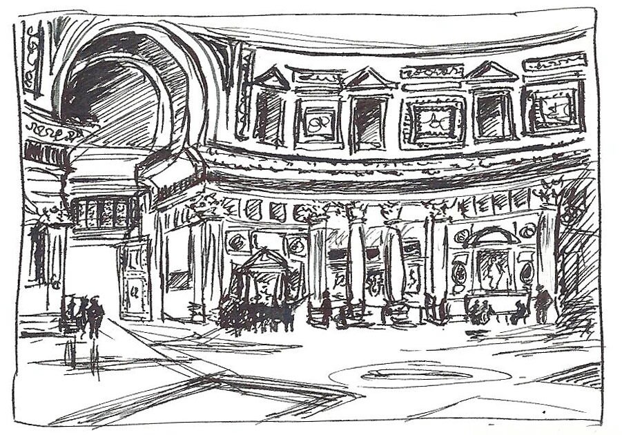 azzdoodle pantheon rome