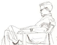 man-napping