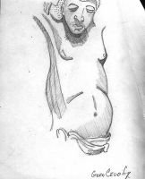 jesus fron german crucifix